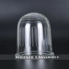 Sab nraum zoov Temperped Clear Borosilicate iav Dome Lub Teeb Npog